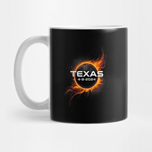 Total Solar Eclipse 2024 Texas Mug